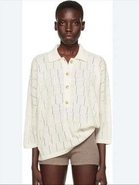 Lauren Manoogian Lattice Polo